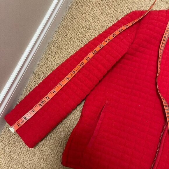 Charter Club Vintage Red Quilted Fleece Jacket – SP - Picture 9 of 9